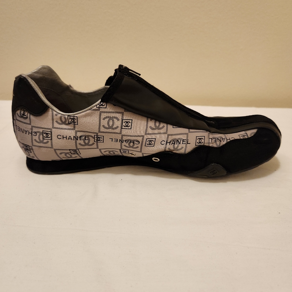 Chanel Hidden Lace Tennis/Bicycle  Sneakers